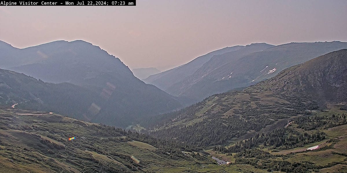 Canadian wildfire smoke returns to Colorado, with noticeable haze lingering over parts of the state