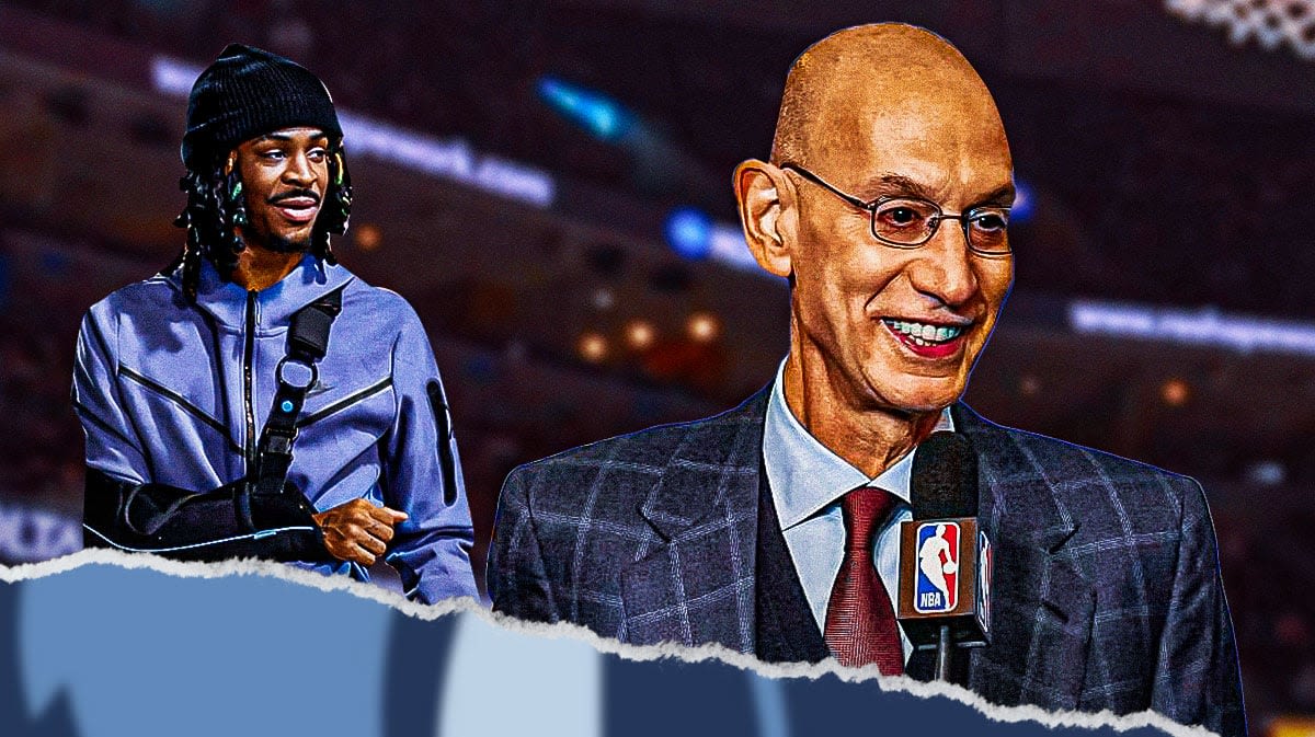 Adam Silver reveals 'positive' Ja Morant update after Grizzlies' troubling year
