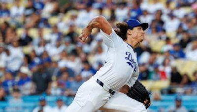 Tyler Glasnow delivers promising start during Dodgers' loss to Giants
