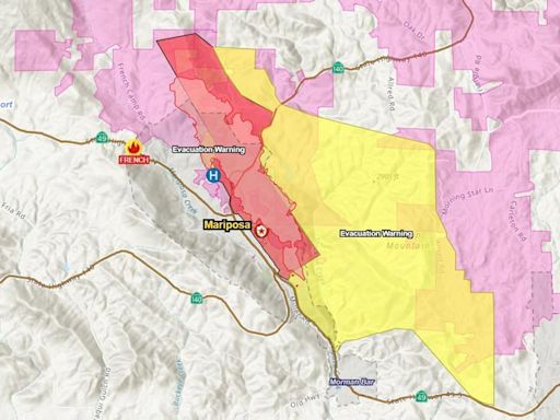 Mariposa County French Fire Updates for Friday, July 5, 2024