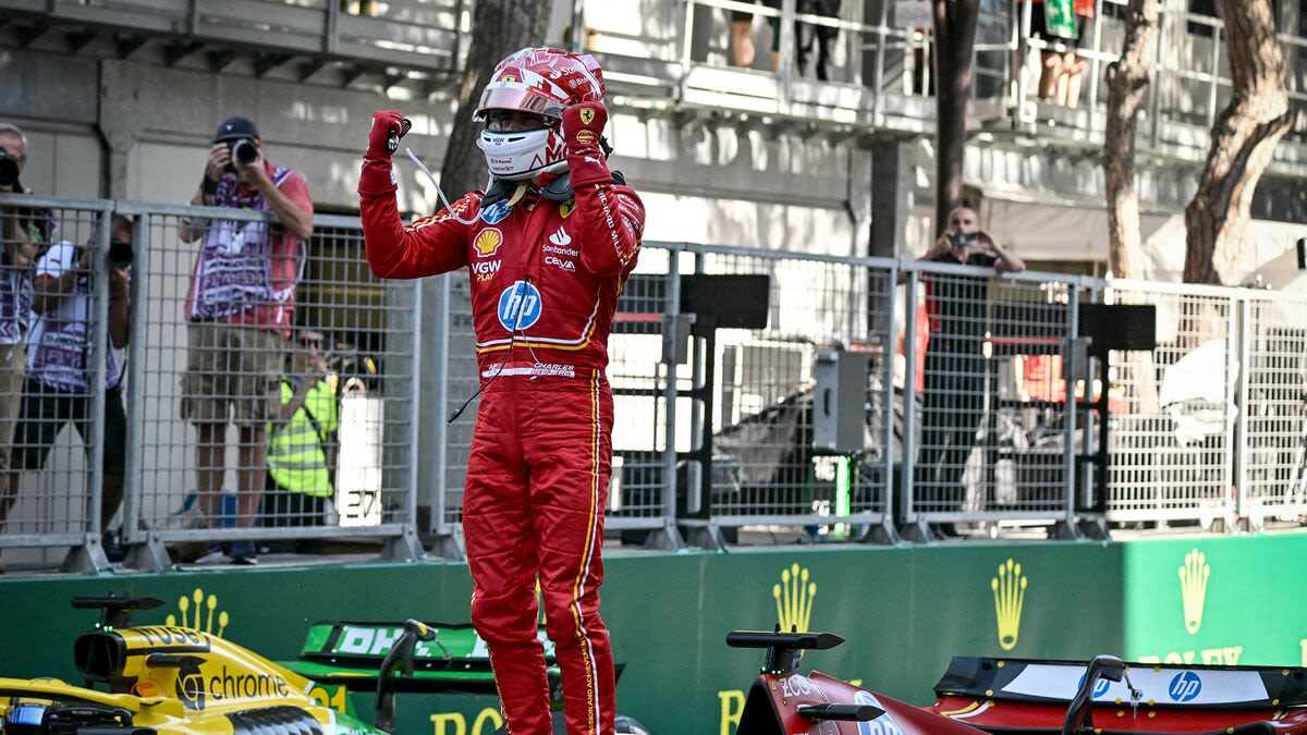 Ferrari's Leclerc Wins F1 Monaco GP After First-Lap Crash