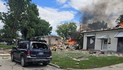 House explodes in Winnipeg's Transcona area | CBC News