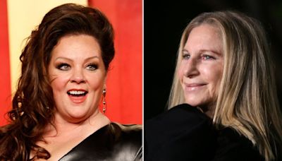 Melissa McCarthy is thrilled Barbra Streisand knows she exists