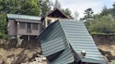 Heavy rain in northern Vermont leads to washed out roads, damaged homes and rescues