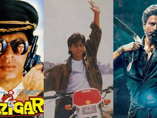 Shah Rukh Khan completes 32 years in Hindi film industry, from DDLJ to Jawan, a look at major movies of King Khan