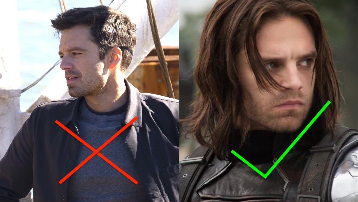 Bucky Barnes’ Long Haircut Returns in MCU THUNDERBOLTS* Movie