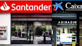 Santander y CaixaBank: ¿Cómo están reaccionando en Bolsa a la OPA de BBVA por Sabadell?