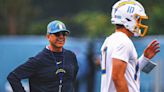 Chargers' Jim Harbaugh lauds Justin Herbert, can’t believe ‘he’s on our team’