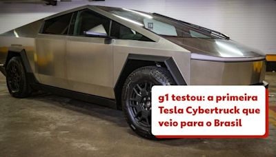 VÍDEO: testamos a primeira Tesla Cybertruck do Brasil, ao lado de Danielzinho Grau