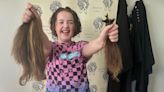 Girl, 10, 'proud' to donate hair to cancer charity