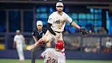 Los Marlins recuperan a uno de sus mejores bateadores y evitan la barrida ante los Rojos