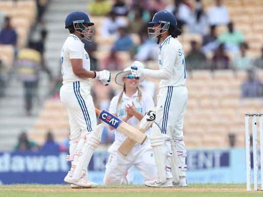 Stats: Shafali, India shatter records on 525-run opening day