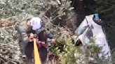 Driver Plunged Off Highway 1 Cliff Rescued by Helicopter