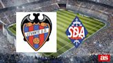 Levante 1-2 SD Amorebieta: resultado, resumen y goles