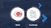 Reds vs. Cardinals Series Viewing Options - May 27-29