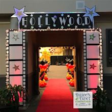 Red Carpet Theme Party Decorations - Hollywood Red Carpet Birthday ...