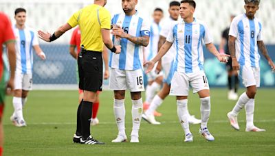 La federación argentina eleva un reclamo a FIFA por el final del Argentina-Marruecos en París 2024