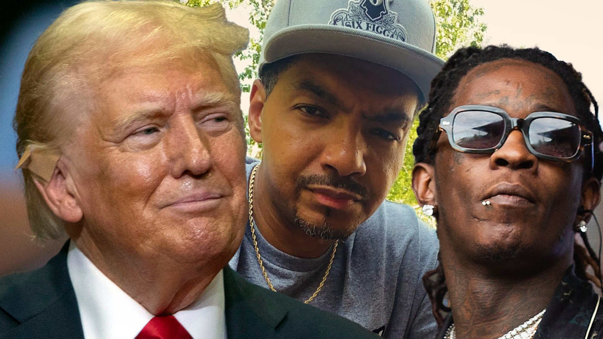 Donald Trump Uses 50 Cent's 'Many Men' For Gen Z Voters Live Stream