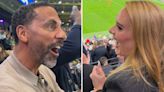 Watch Ferdinand celebrate Watkins’ winner with A-listers and football royalty