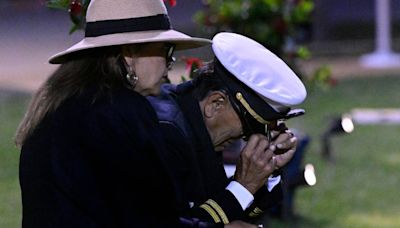 In Pico Rivera, Mobile Vietnam Memorial Wall draws weekend tribute amid calls for Gaza peace