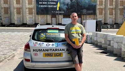 Aid worker marks 500 days in Ukraine