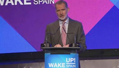 Felipe VI en la apertura de Wake Up: "Lo importante es trabajar juntos hacia un mismo gran objetivo"