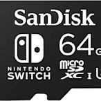 任天堂NINTENDO SWITCH專用記憶卡-SanDisk Extreme Micro SDXC 64GB