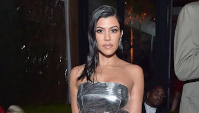 Kourtney Kardashian goes pantless backstage at Blink-182 concert