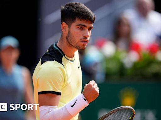 Madrid Open: Carlos Alcaraz survives scare to reach quarter-finals