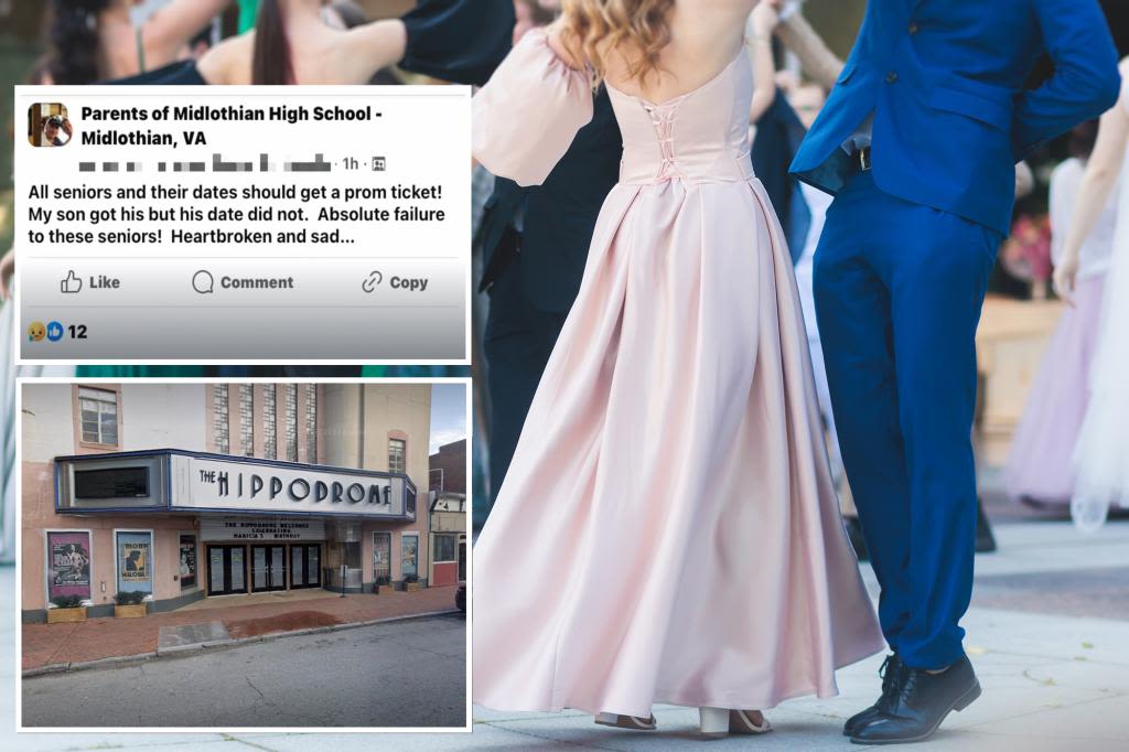 Teens miss prom after venue changed to smaller one at last minute — and the school is blaming them