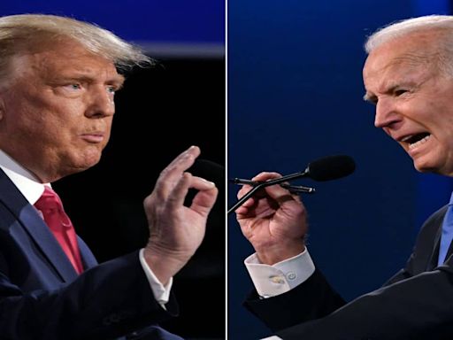 Joe Biden and Donald Trump face off in early debate, with age, ability in focus