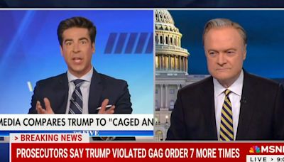 Lawrence O'Donnell Scorches Fox's 'Newest Liar' Jesse Watters Over Trump Jury Claim