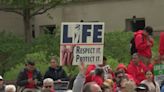 1K protest against Illinois abortion laws in Illinois Right to Life March