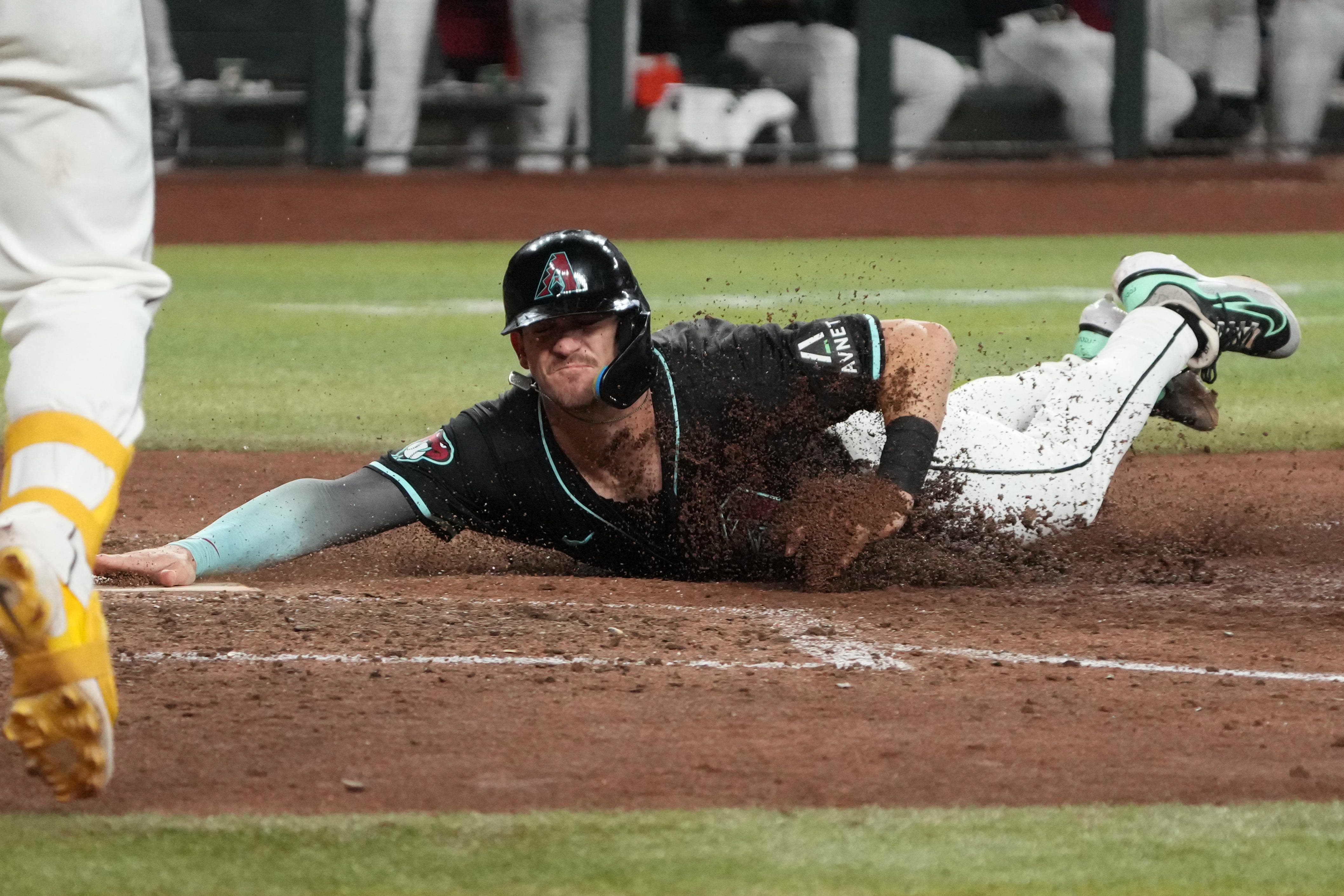 Arizona Diamondbacks capitalize on wild pitches, rally for series-opening win over Rockies