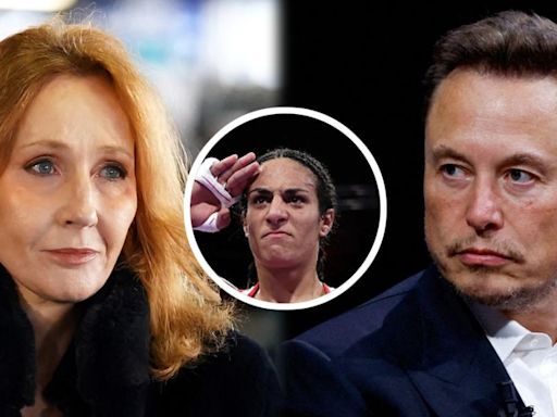 J.K. Rowling y Elon Musk enfrentan demanda por 'actos de ciberacoso' contra Imane Khelif, boxeadora olímpica