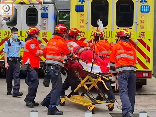 大埔廠房工人遭機器夾手 逾一小時獲救送院救治
