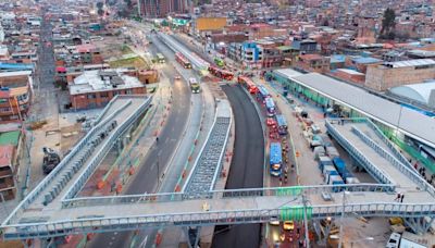 Ya hay fecha para la entrega de las obras en la extensión de la Caracas Sur en Bogotá