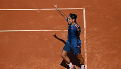 Alejandro Tabilo's comment perfectly sums up shock Rome win over Novak Djokovic