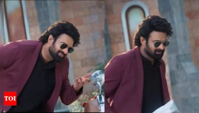 The Raja Saab: Prabhas shares a cool vintage video for his upcoming romantic horror comedy; Fans react | Telugu Movie News - Times of India