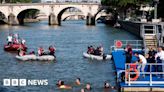 Olympics: Parisians take a dip in cleaned-up Seine