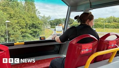 Police in Cambridge catch the bus to spot drivers on the phone