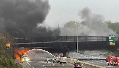 I-95 fire in Norwalk closes highway for days, CT governor says