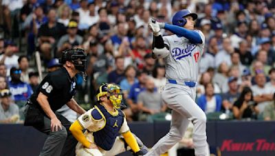 Shohei Ohtani hits NL-leading 37th homer, Dodgers defeat Brewers 7-2 for 5th straight victory