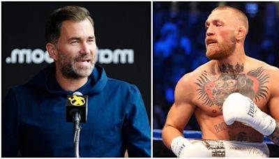 Matchroom promoter Eddie Hearn wants Conor McGregor to call him when he's ready to box