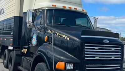 State's highway patrol using marked semis to pull drivers over