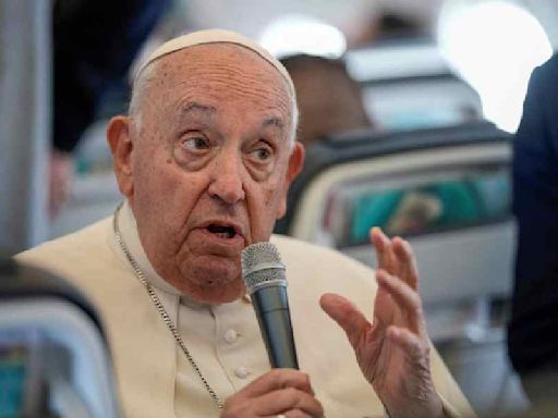 Pope Francis suggests Israel's actions in Gaza and Lebanon disproportionate, immoral