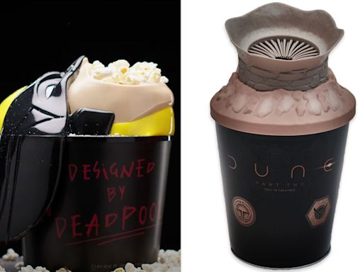 Ryan Reynolds Debuts Funny 'Deadpool & Wolverine' Popcorn Bucket to Follow 'Dune 2's Viral Sandworm Bucket