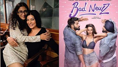 Sushmita Sen’s daughter Renee worked as an Assistant director in Vicky Kaushal starrer Bad Newz