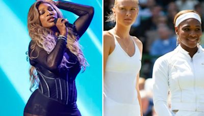 Serena Williams reignites 'feud' with Sharapova as she shows off hidden talent