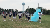 Bureau Valley football team creatively helps coach with baby's gender reveal